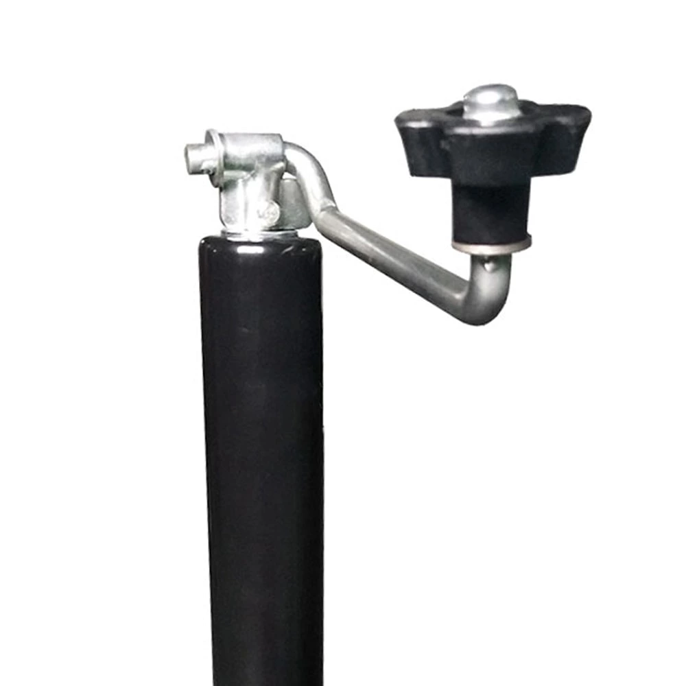 1BJY-TJ-17 A-Frame Jack RV Camper Trailer Tongue Boat Lift Drop Top Wind 2000 lbs Black