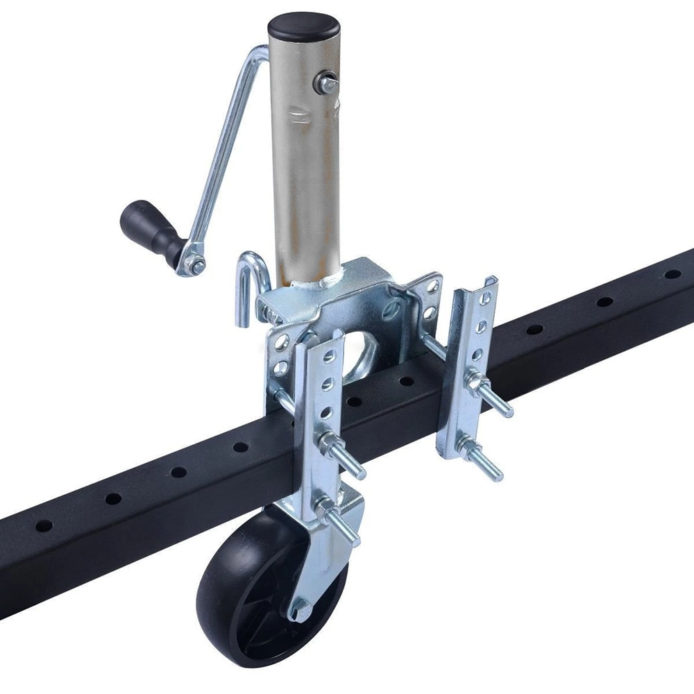 1BJY-TJ-02 Marine Boat Trailer Jack with 6-Inch Wheel, 1000LBS