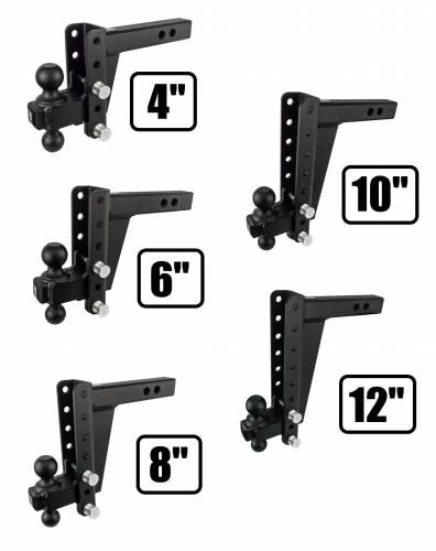 1BJY-HM-62 Trailer Hitch Receiver Powder Coating Color Zinc Nbjingyi Aluminum Alloy Adjustable Ball Mount Customized