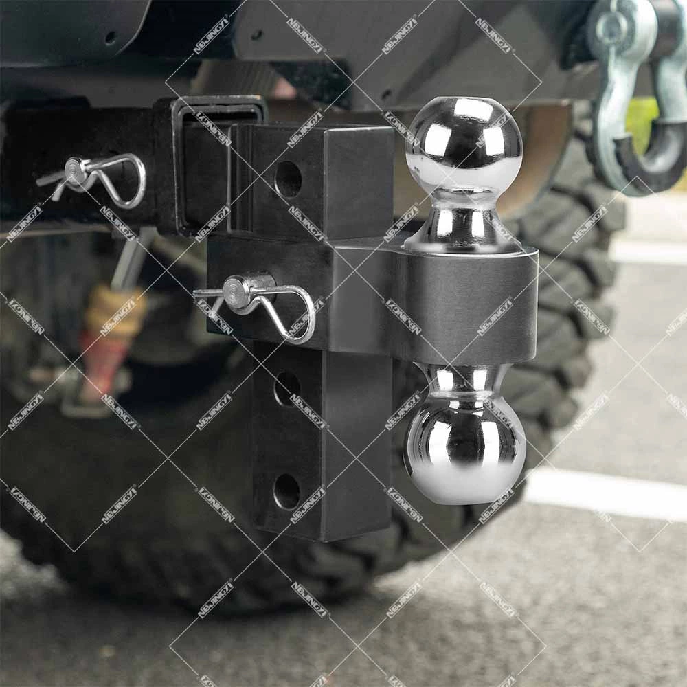 1BJY-HM-46 Aluminum Alloy  Adjustable Ball Mount Customized Trailer Hitch Receiver