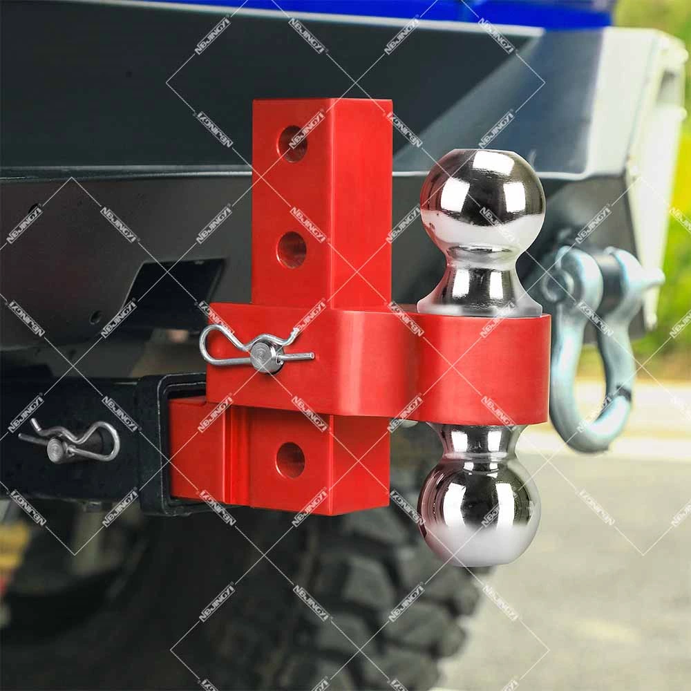 1BJY-HM-45 Soporte de bola reversible rojo personalizado Soporte de bola ajustable de aleación de aluminio
