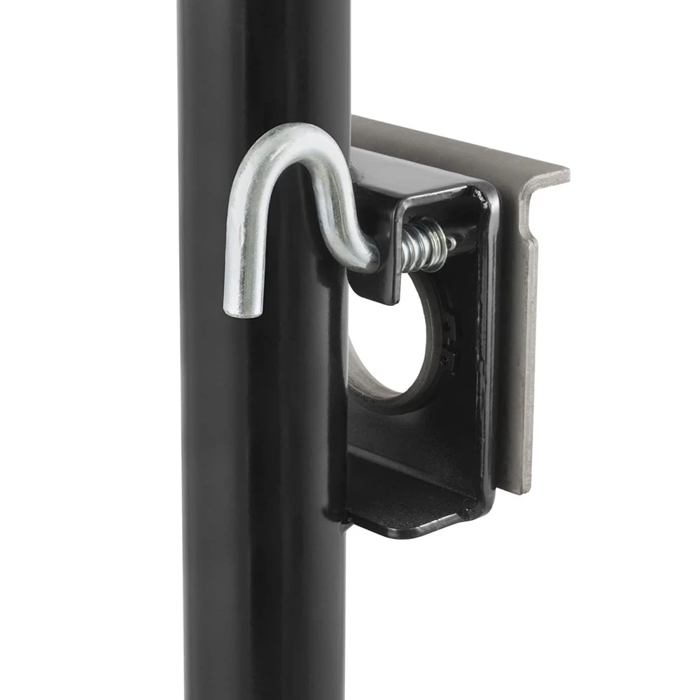 1BJY-TJ-16 Weld-On Bracket-Style Swivel Trailer Jack, 2,000 lbs. 15 Inches Vertical Travel