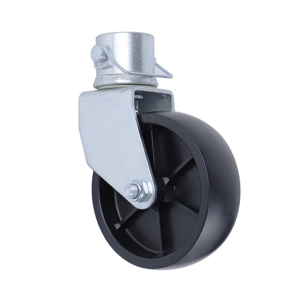 1BJY-JW-01 6inch Trailer Jack Swivel Caster Wheel Replacement,1200lbs Capacity with Pin Boat Hitch Removable