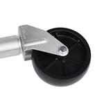 1BJY-TJ-03 Swivel Marine Tongue Jack with Wheel - 1000LBS Capacity