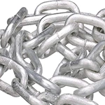 1BJY-SC-23 3/16 Inch x 27 Inch Trailer Boat Gooseneck Safety Chain with Spring Clips Grade 30 with S Hook