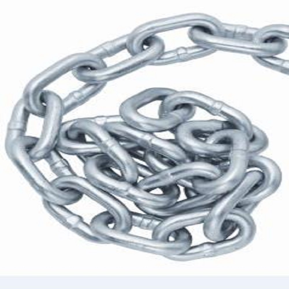 1BJY-LC-06 3/8 Inch Proof Coil Chain Safety Chain, Zinc Plated