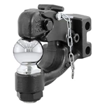 JY-PH-01B Receiver Mounts Trailer Towing Pintle Hook With Hitch Ball Trailer 6000 lbs Capacity