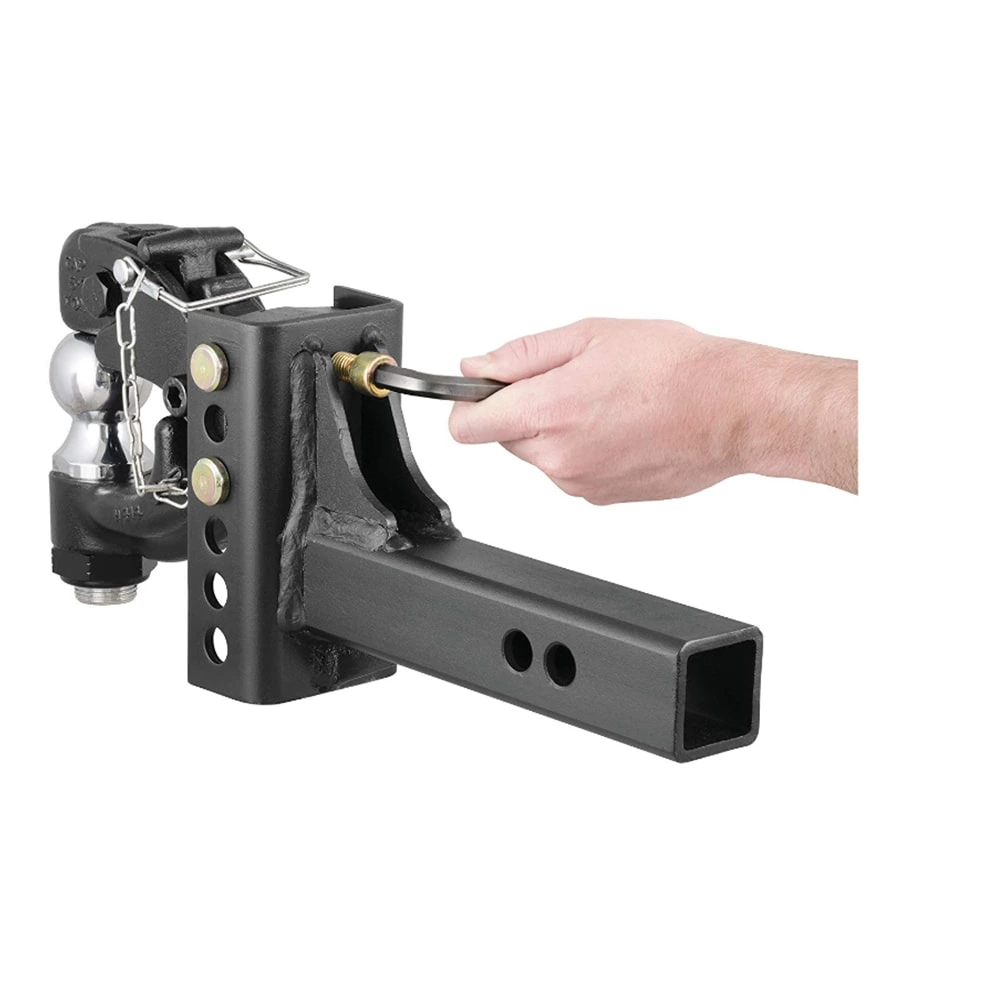 JY-PH-01B Receiver Mounts Trailer Towing Pintle Hook With Hitch Ball Trailer 6000 lbs Capacity