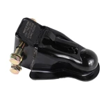 Adjustable Coupler with Screw&Bolt Ball Size2" Trailer Coupler Accessories Capacity 8000LBS