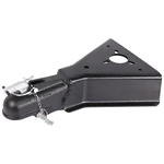 Auto Latch Weld On 2-5/16" Ball 15K Capacity A-Frame Trailer Coupler with Jack Hole #1BJY-TC-46B