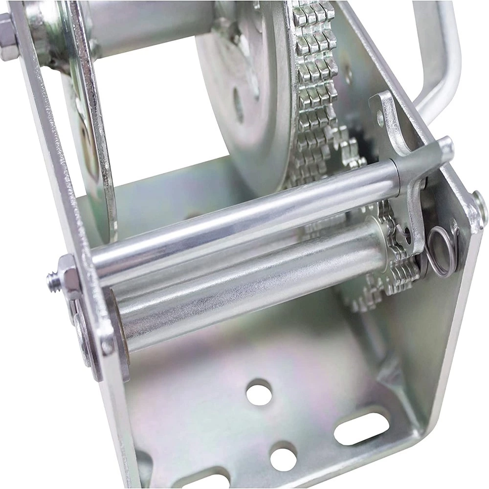 1BJY-HW-09 2500lbs Hand Winch, without belt, for Boat Trailer Towing Winch