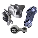 1K0242 Soporte de motor y puntal de torsión para Nissan Rogue X-Trail Renault Koleos 14-19 (3 piezas)