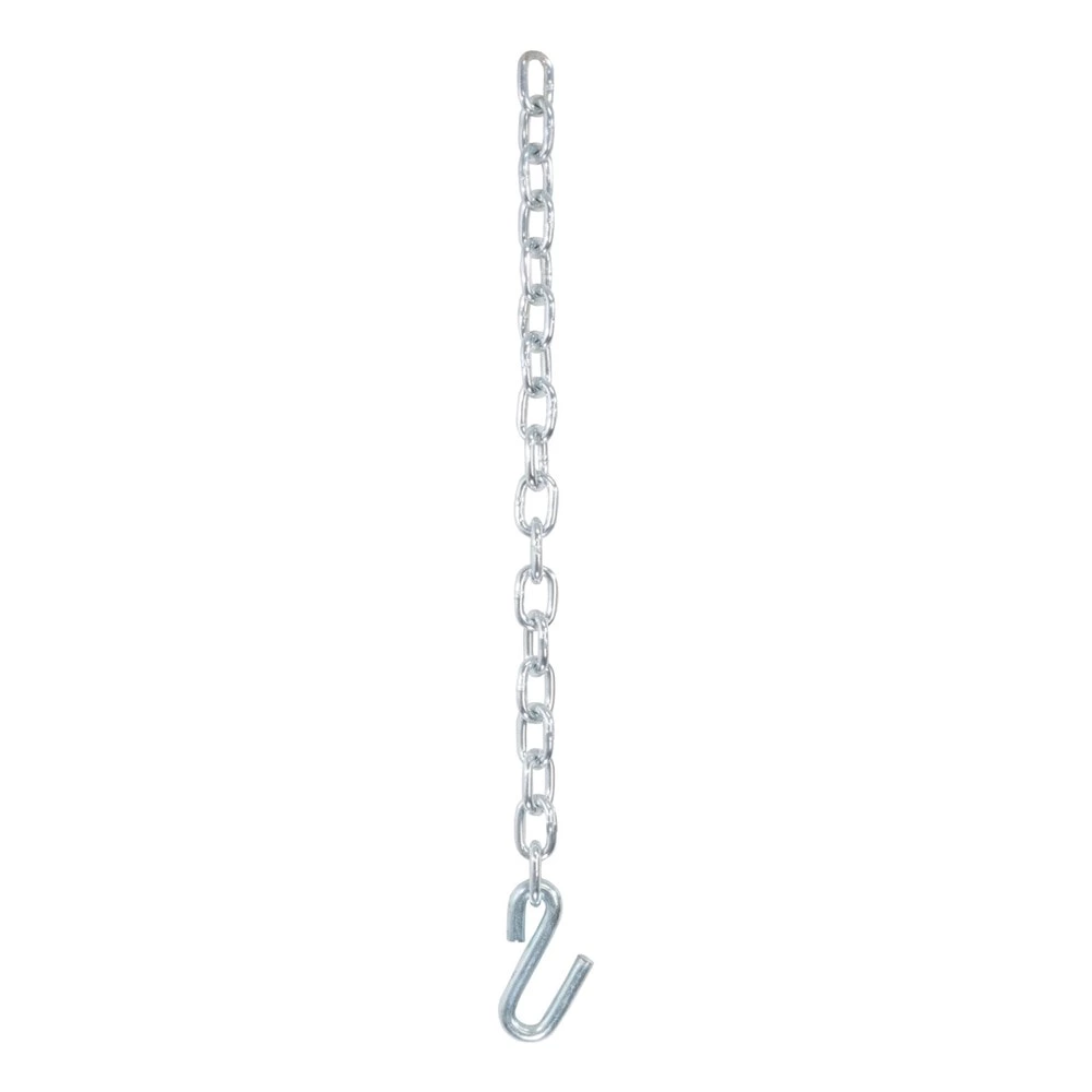 1BJY-SC-02A-61 3/16x24 Inch Trailer Safety Chain with 3/8 Inch Forged Slip Hook-Grade 30