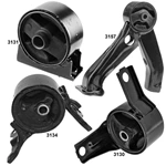 1K0232 Nuevo kit de montaje de motor y transmisión (4 piezas) para Jeep Compass, Patriot 2.4L 07-17