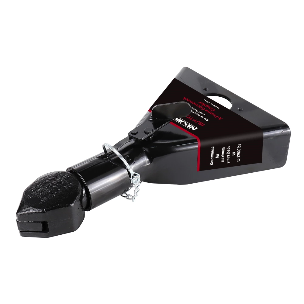 Acoplador de remolque NBJINGYI para bola de 2 pulgadas y 2-5/16 pulgadas con estructura en A