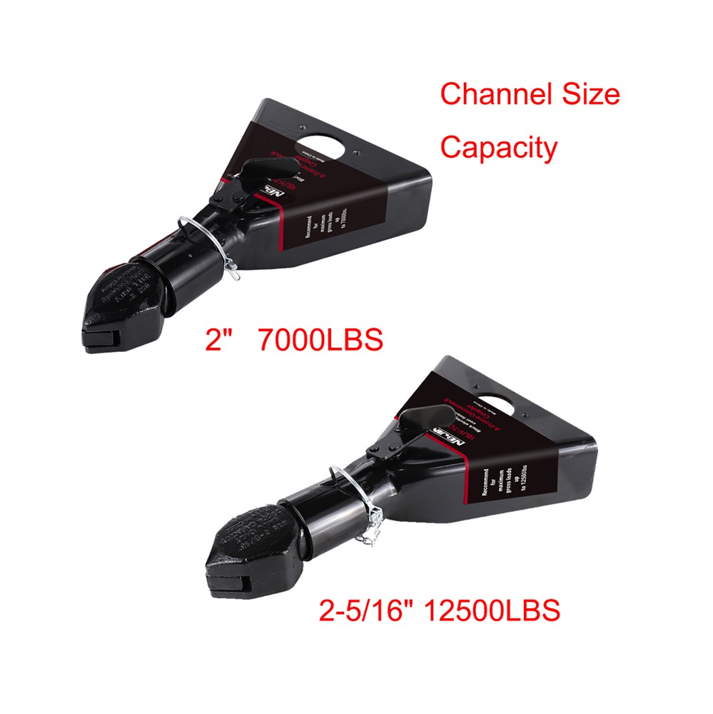 NBJINGYI Trailer Coupler for Ball Size 2inch,2-5/16 inch A-frame Trailer Coupler