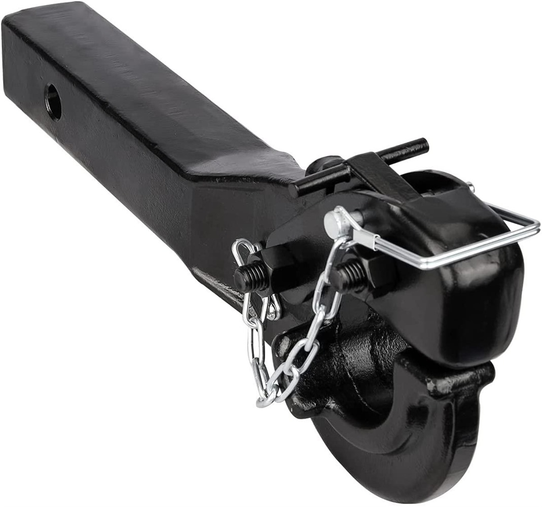 Receiver Arm Mounts Trailer Towing Pintle Hook With Hitch Ball