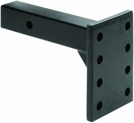 Adjustable Trailer Pintle Mount Suitable for 2-inch Receiver Tube