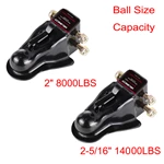 Adjustable Coupler for Ball Size 2inch,2-5/16 inch,SAE Class IV