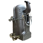 Acoplador de remolque ajustable NBJINGYI para capacidad de 10 000 lb y 15 000 lb, acero de alta resistencia.