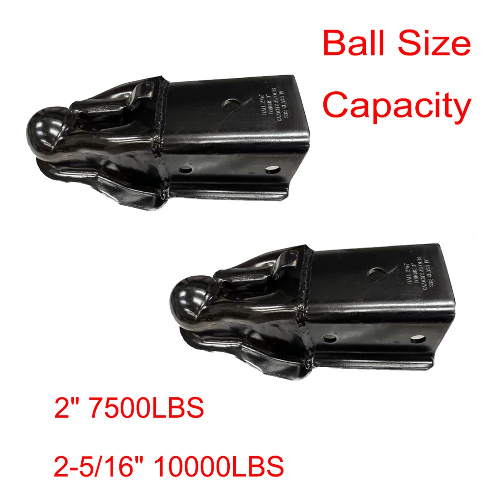 NBJINGYI Trailer Coupler Ball Size 2inch,2-5/16 inch for 75000lbs,10000lbs Capacity