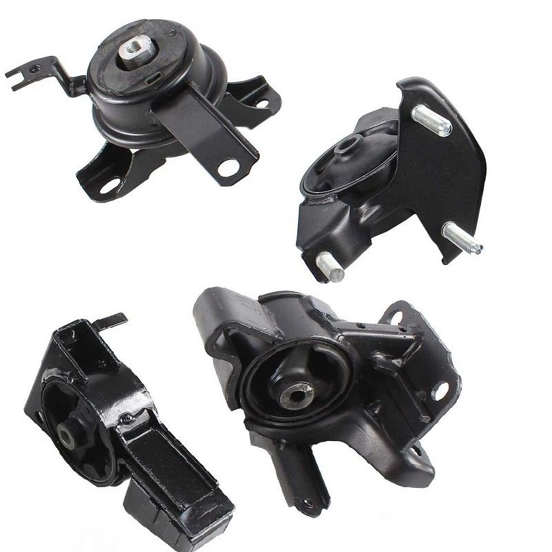 1K0021 Engine Motor Mounts Set  Compatible with 1998 1999 2000 2001 2002 Chevy Prizm 1.8L 1998-2002 Toy OTA Corolla L4 1.8L Sedan Auto Trans Replace A7243 A7254 A7256 A7259, Set of 4