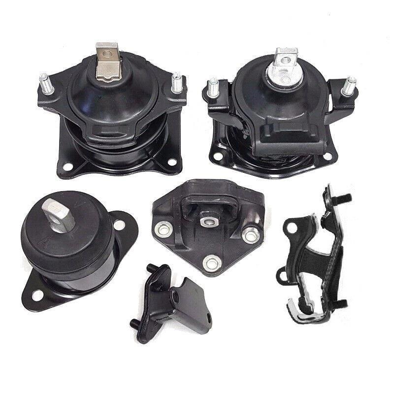 6PCS Engine Motor Mount Set Compatible with Honda Accord 3.0L 2003 2004 2005 2006 2007 Auto Transmission Motor Mount Replace A4526HY A4527HY A4524 A4525 A4544 A4517