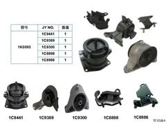1K0093   Engine Mount Kit  9441 /A4519HY 9389/A4551 9300 /A4523  8898 /A6582  8986 /A6579 5X Engine Motor & Trans Mount for 2003-2005 Honda Pilot V6 3.5L Auto Trans