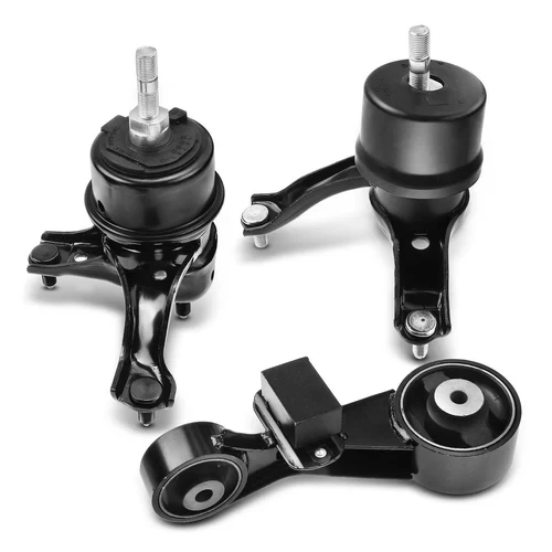 1K0110 Engine Mount Kit 3x Engine Motor & Transmission Mount for Toyota Camry 2010-2011 L4 2.5L Petrol