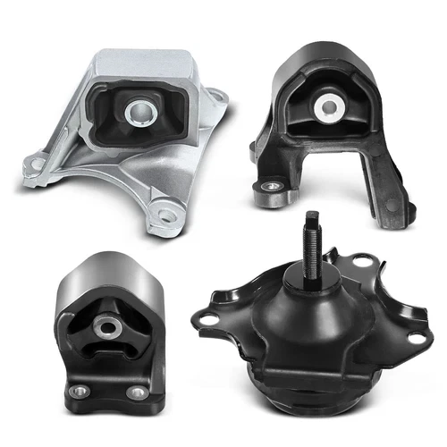 1K0113 Engine Mount Kit 4x Engine Motor & Transmission Mount for Honda CR-V 2002 2003-2006 2.4L DOHC 4WD