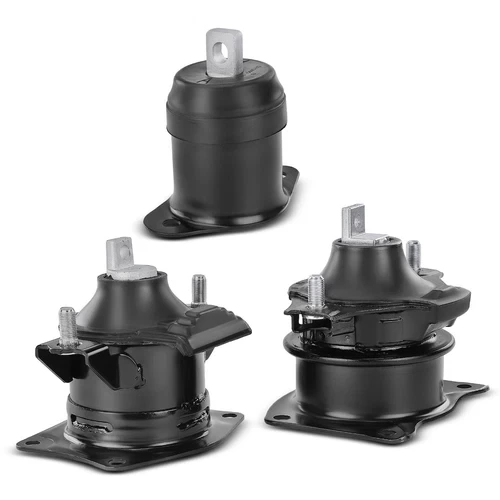 1K0126 Engine Mount Kit  3x Front & Rear Engine Mount for Honda Accord 2003-2007 V6 3.0L Automatic Trans.