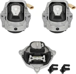 1K0245 A6991HY A6991HY A4922 Engine Mount Kit for Porsche Macan 2.0L 2017-2019 and Audi Q5 A5 2.0L 3.0L