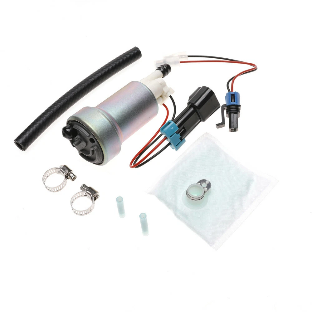 High Performance 450LPH Fuel Pump F90000267 E85 Compatible  Install Kit