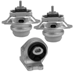 1K0965 Front LH & Right Engine Mounts and Transmission Mount 3PCS Set for Land Rover LR3 2005-2009 V8 4.4L