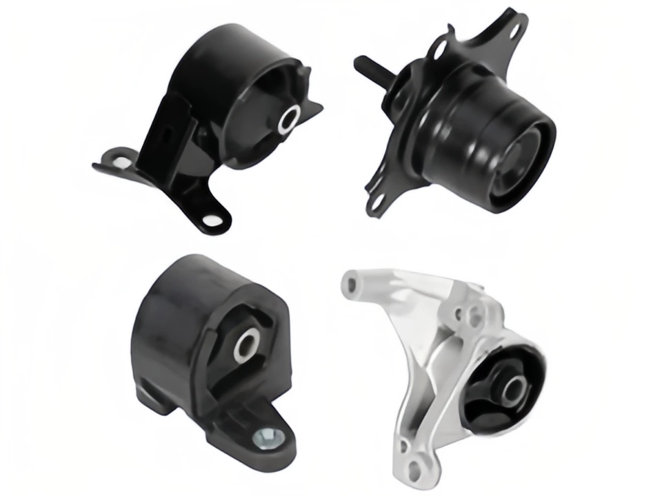 1K0087 Engine Mount Kit 8975/A6589  9277/A4539  8973 /A6588  9204/A4511 4pcs Engine Motor & Transmission Mount for 2001-2005 Honda Civic l4 1.7L Manual