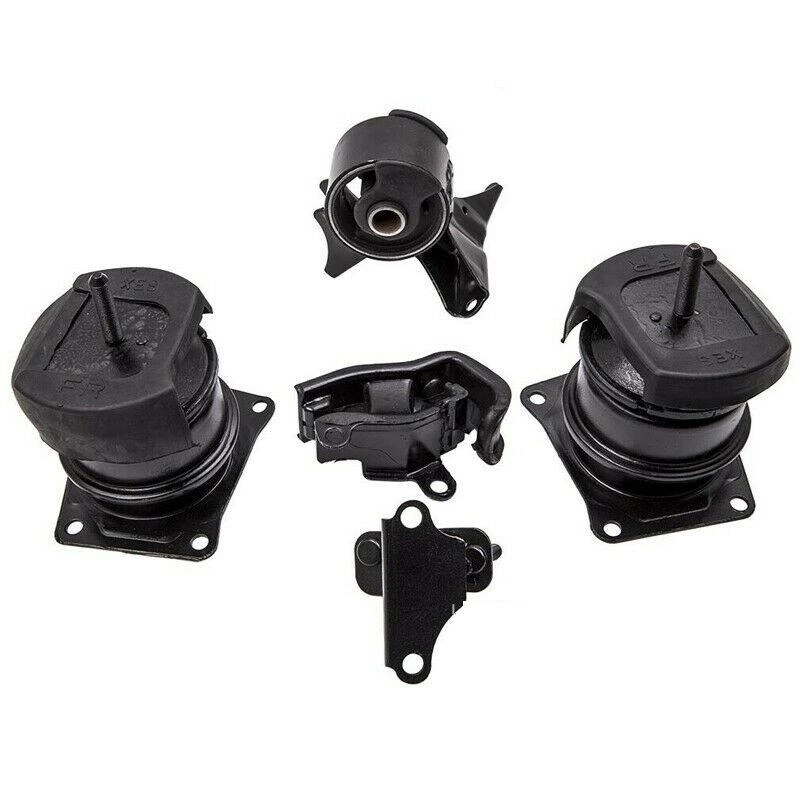 1K0030 Engine Motor Trans Mount Set of 5 Compatible with Honda Acura 1998 1999 2000 2001 2002 Accord 3.0L 1999 2000 2001 2002 2003 TL 3.2L Replacement for A6592 A6552 A4507 A6582 A6579