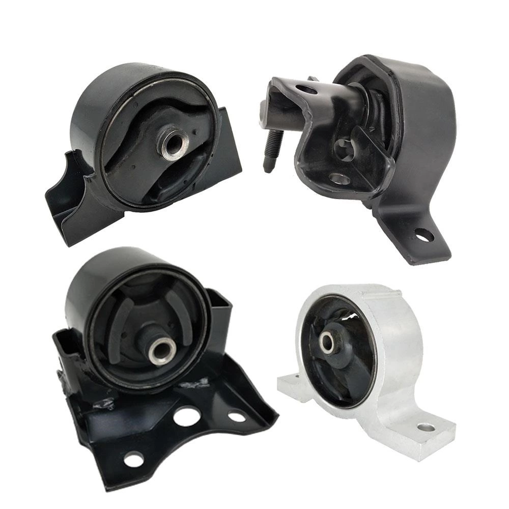 1K0033 Front Right Rear Engine and Trans Mount Set of 4 Compatible with Nissan 2000 2001 2002 2003 2004 2005 2006 Sentra 1.8L Automatic Transmission Replacement for A4305 A7314 A7315 A4301