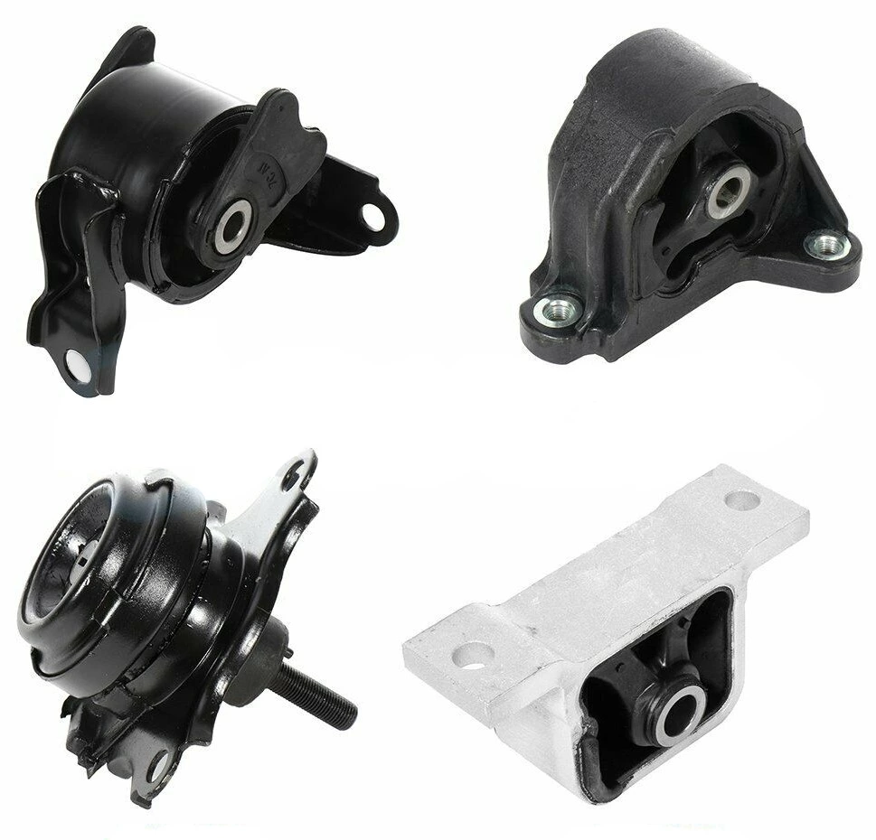 1K0043 CRV 2.4L Engine Motor Mount-Transmission Mount kit - RP Remarkable Power, 2002 2003 2004 2005 2006 Front Rear Right Auto Trans A4504 A4506 A6596 A6597, Automotive Replacement Part 4 PCS