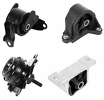 1K0043 CRV 2.4L Engine Motor Mount-Transmission Mount kit - RP Remarkable Power, 2002 2003 2004 2005 2006 Front Rear Right Auto Trans A4504 A4506 A6596 A6597, Automotive Replacement Part 4 PCS