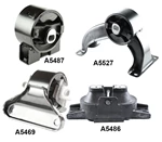 1K0264 Engine and Transmission Mount Set 4 PCS Fit Dodge Journey 09-10 2.4L 3.5L Replace A5487 A5486 A5469 A5527