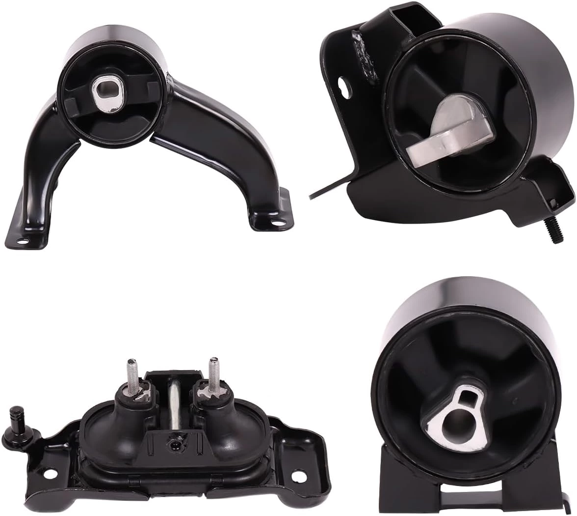 1K0265 Engine Motor Mounts Set of 4 Compatible with Dodge Grand Caravan 2008-2010  Chrysler Town & Country 2008-2010 Volkswagen Routan 2009-2010 3.3L 3.8L 4.0L Replace A5654  A5525  A5480  A5493