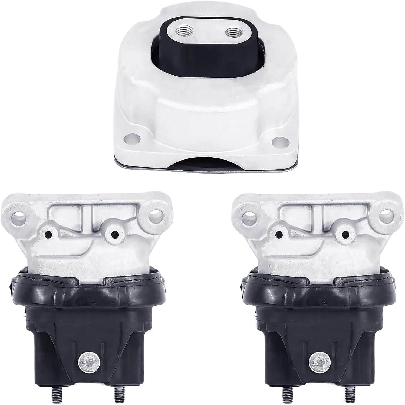 1K0266 Engine Motor Mounts Set of 3 Compatible with Dodge Charger 06-10 Auto Transmission Replace A5389 A5389 A5388