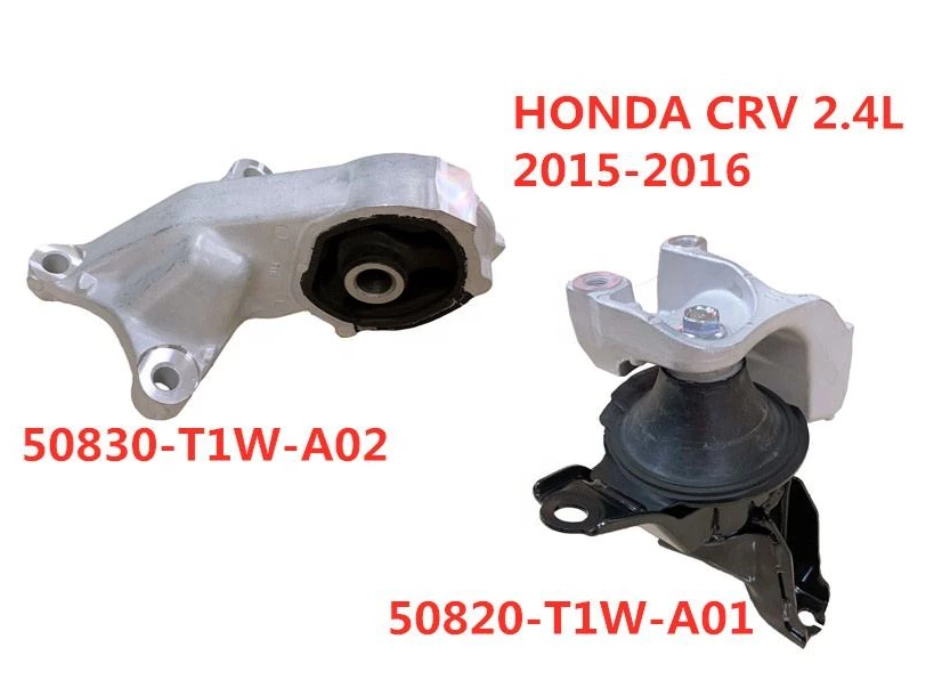 1K1139 Front Engine Mount & Hyd. Right Engine Mount 2PCS Set For Honda CR-V L4-2.4L