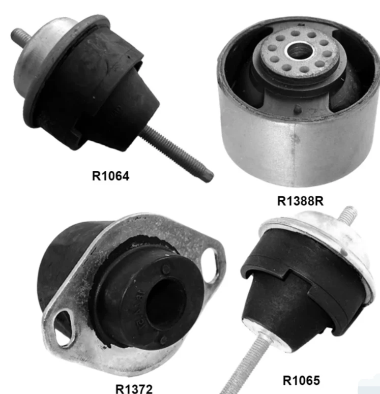 1K1144 Engine Mounts & Transmission Mount 4Pcs For Peugeot Partner 09-03 L4-1.6L Manual