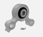 Soportes de motor 1K1150 y soporte de transmisión automática (4 piezas) para Ford Maverick 2.0L 24-22